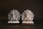 Small Peacock Pair Table Stand