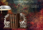 2 Deer Book Holder ( AT-0191 )