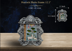 Peacock Photo Frame 12.5" ( AT-0248 )