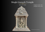 Single Ganesh Temple ( AT-0246 )