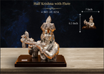 Half Krishna with Flute – SKU: AT-0254 )