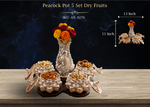 Peacock Pot 5 Set Dry Fruits ( AT-0276 )