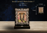 Royal Curved T Photo Frame 7" ( AT-0291 )