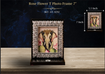 Rose Flower T Photo Frame 7" ( AT-0292 )