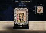 Curved T Photo Frame 7" ( AT-0293 )