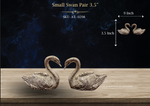 Small Swan Pair 3.5" ( AT-0298 )
