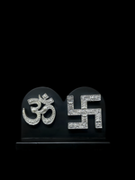 Om & Swastik with Stand