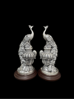 Peacock Pair Showpiece