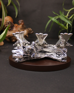 Silver-Plated Bird Home Decor Showpiece