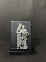 Small Radha Krishan with Matki Idol