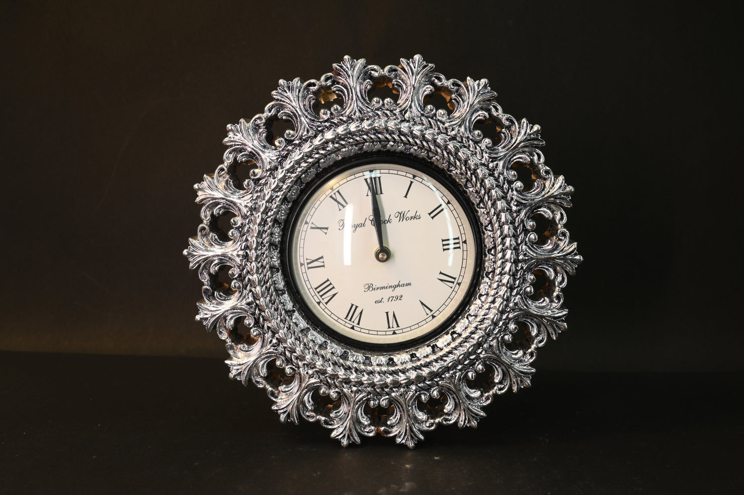 Carved Wall Clock
