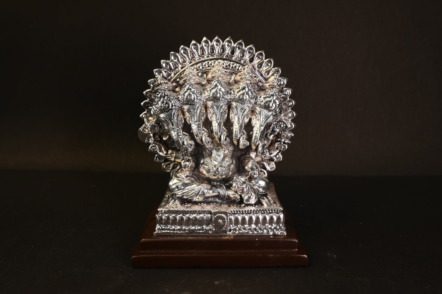 Small Panchmukhi Sitting Ganesh
