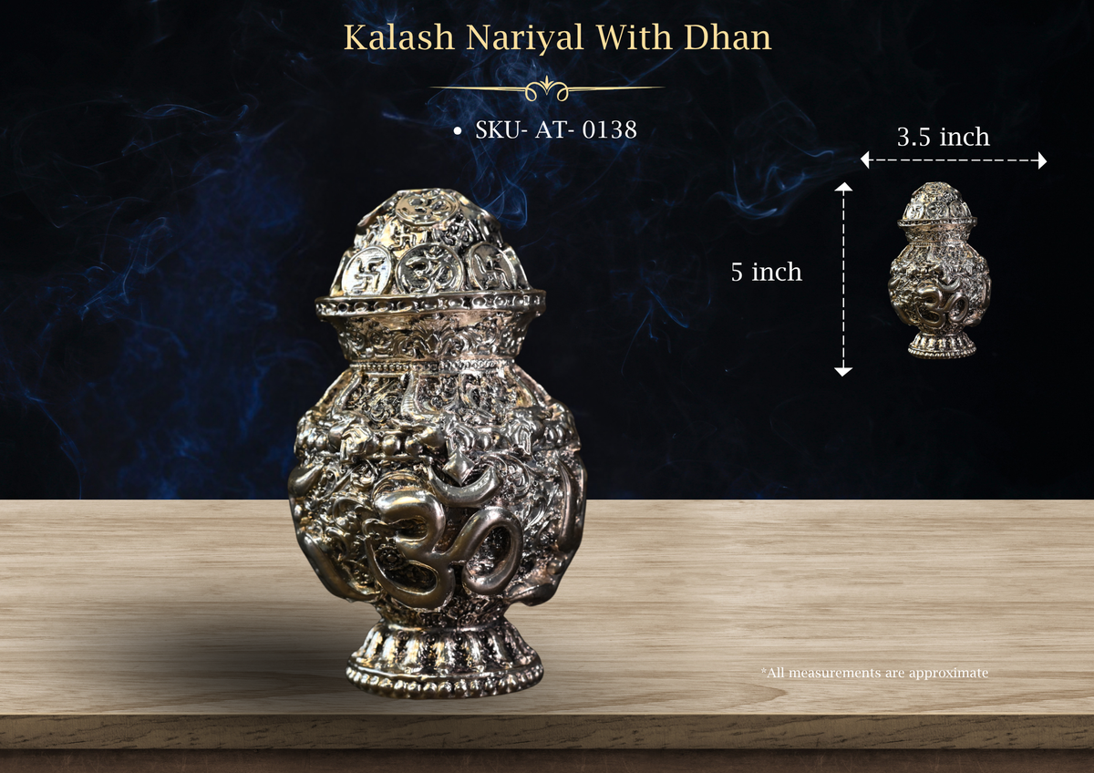 Kalash Nariyal with Dhan (AT-0138)