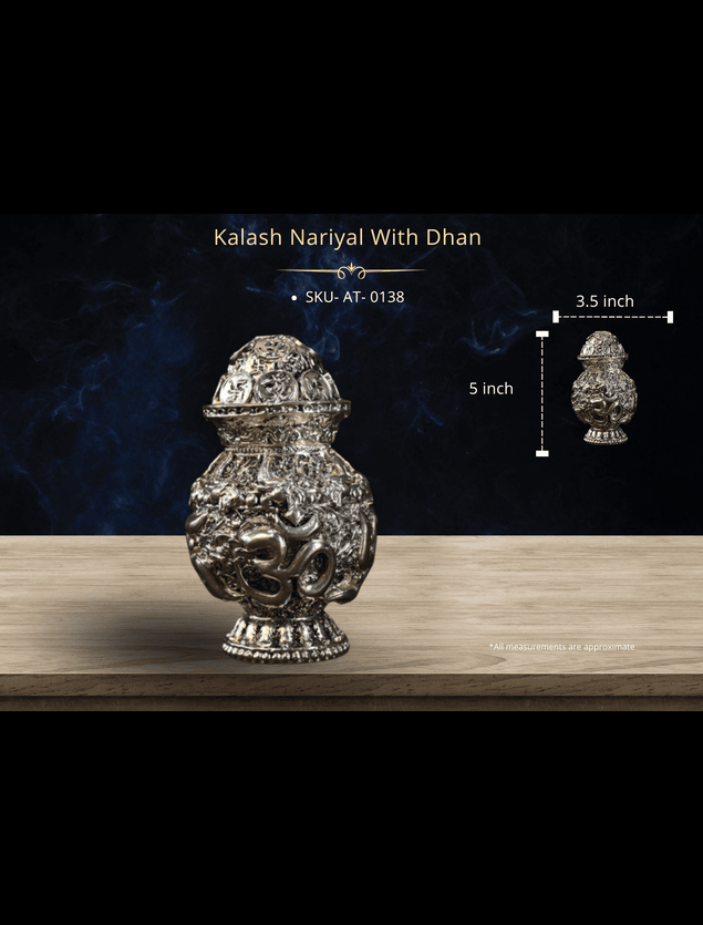 Kalash Nariyal with Dhan (AT-0138)