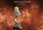 Elephant Flower Candle