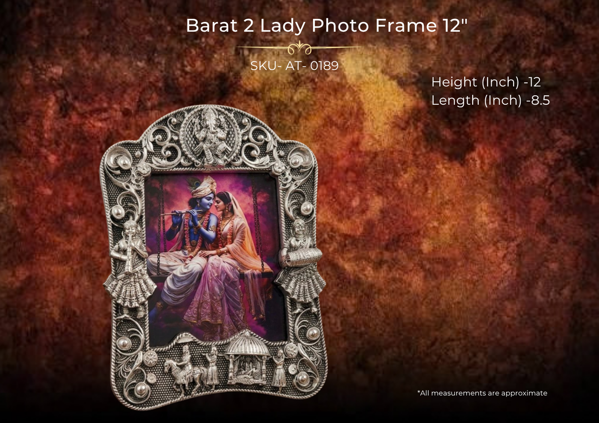 Barat 2 Lady Photo Frame 12" ( AT-0189 )