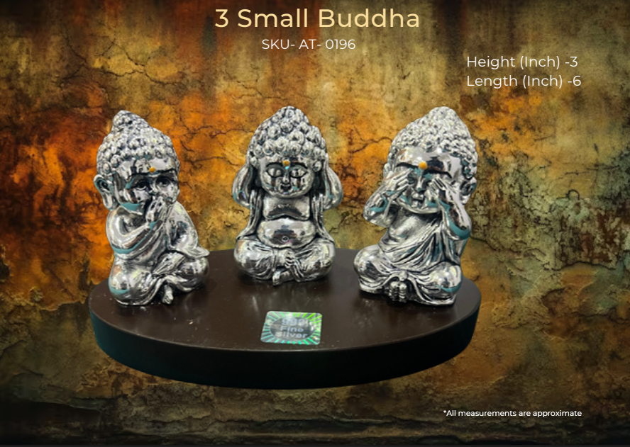 3 Small Buddha ( AT-0196 )