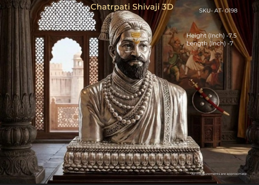 Chhatrapati Shivaji 3D ( AT-0198 )