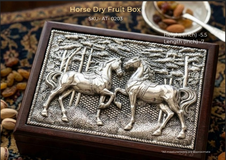 Horse Dry Fruit Box ( AT-0203 )