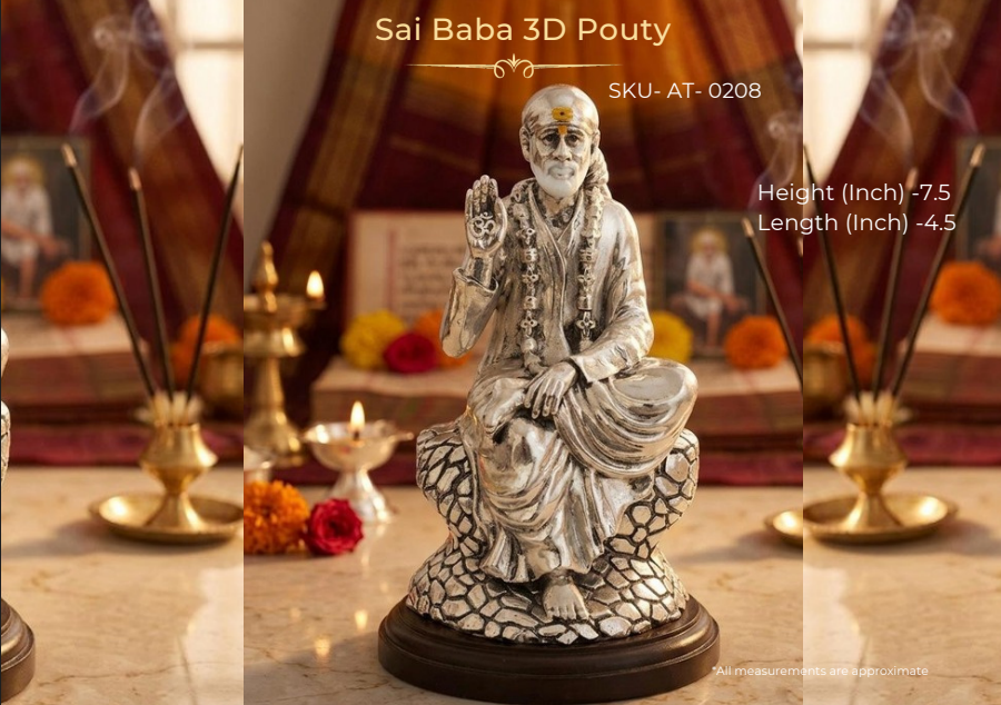 Sai Baba 3D Pouty ( AT-0208 )
