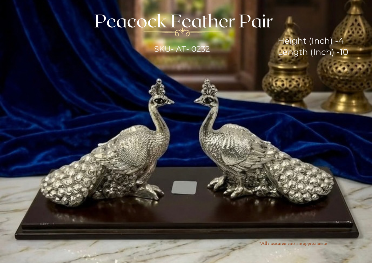 Peacock Feather Pair  AT-0232 )
