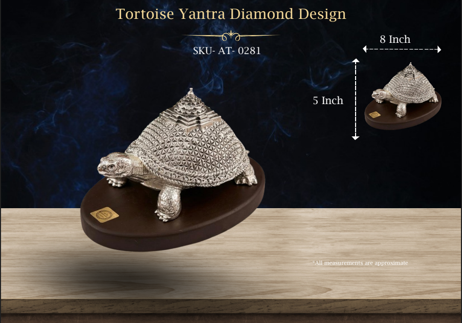 Tortoise Yantra Diamond Design ( AT-0281 )
