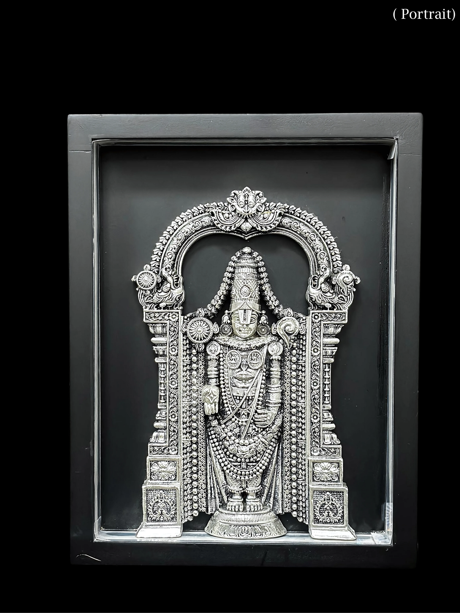 Tirupati Balaji with Light Frame ( Portrait)