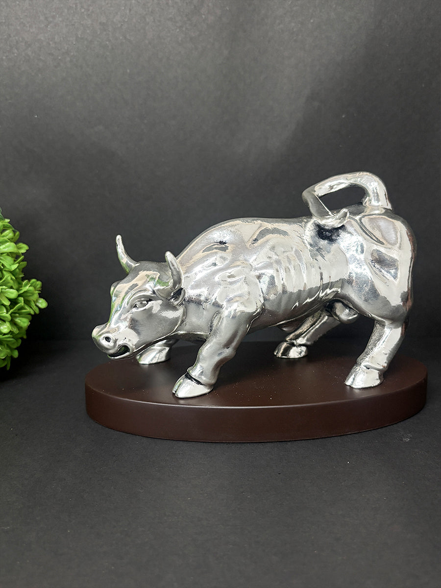 Bull Silver Plated Idol