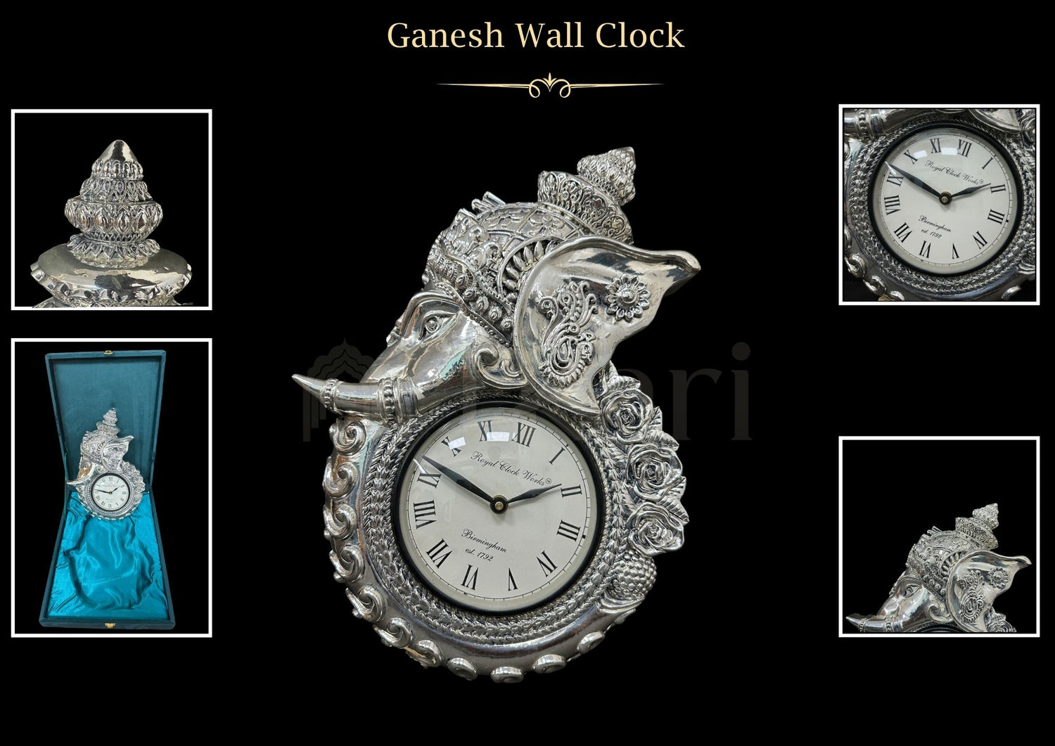 Ganesh Wall Clock