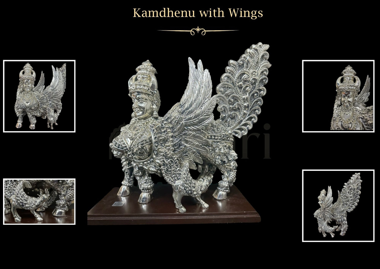 Kamdhenu with Wings
